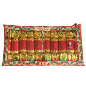 Tom Smith Christmas Crackers Vintage NIB pack of 10 Pull Holiday Crackers 1992